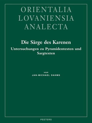cover image of Die Sarge des Karenen